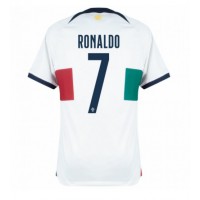 Moški Nogometni dresi Portugalska Cristiano Ronaldo #7 Gostujoči SP 2022 Kratek Rokav